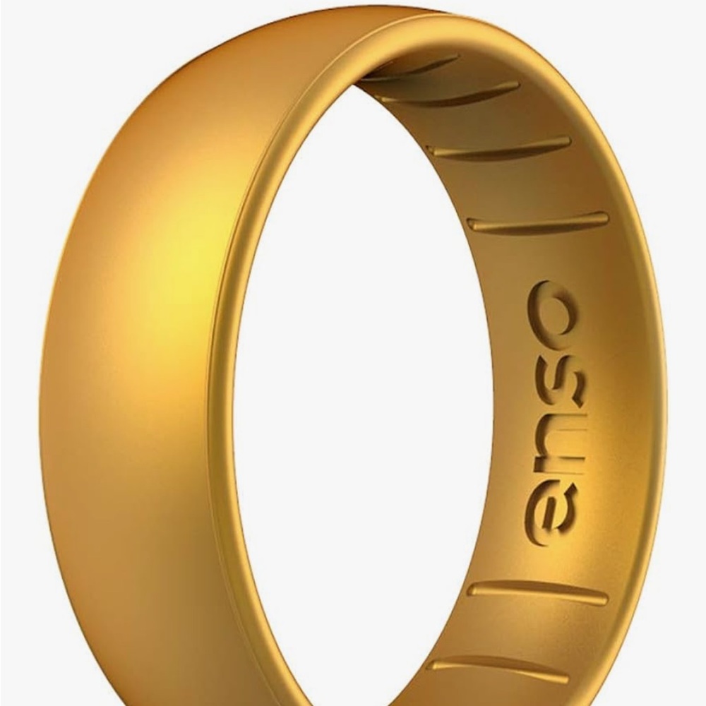 Gold Silicone Ring